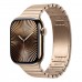 Apple Watch Series 10, 42 мм корпус из титана цвета «Gold», ремешок Link Bracelet «Gold»