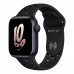 Apple Watch Nike Series 8, 45 мм корпус из алюминия цвета «тёмная ночь», спортивный ремешок Nike цвета «Black/Black»