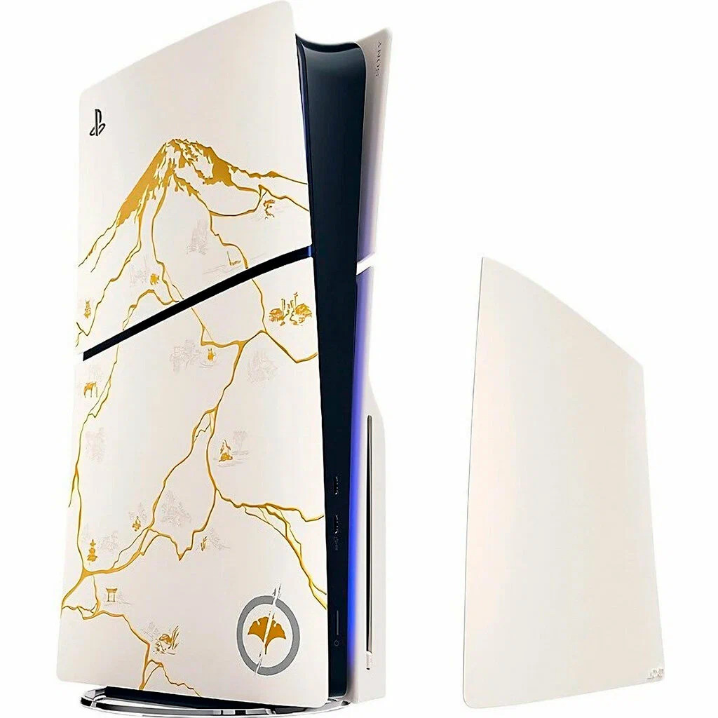 Игровая приставка Sony PlayStation 5 Slim Ghost of Yotei Gold Limited Edition 1 Тб SSD (c приводом)