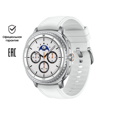 Смарт-часы Samsung Galaxy Watch8 Classic LTE 46мм белый