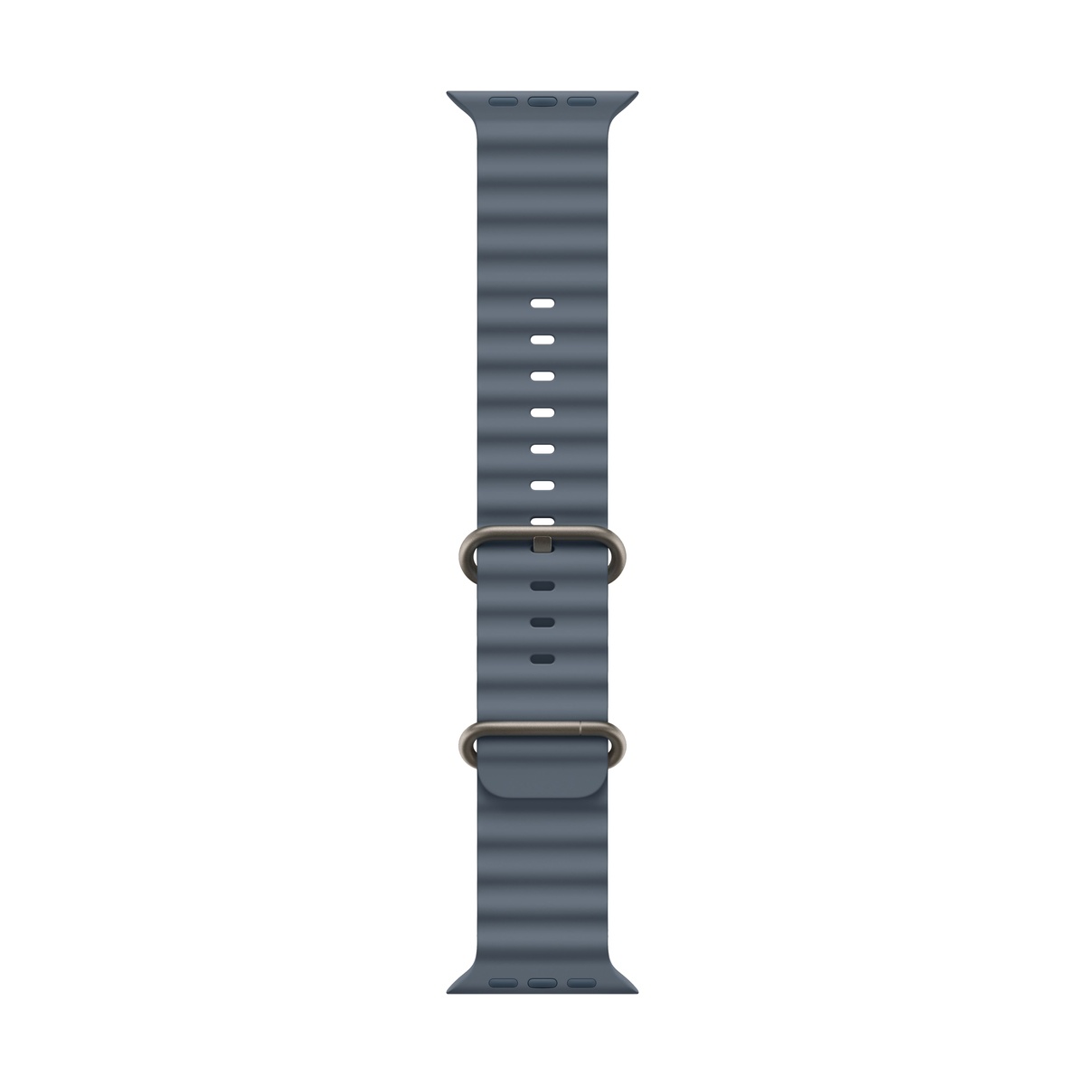 Apple Watch Ultra 3 (2025), 49 мм корпус из титана цвета «Natural», ремешок Ocean Band цвета «Anchor Blue»