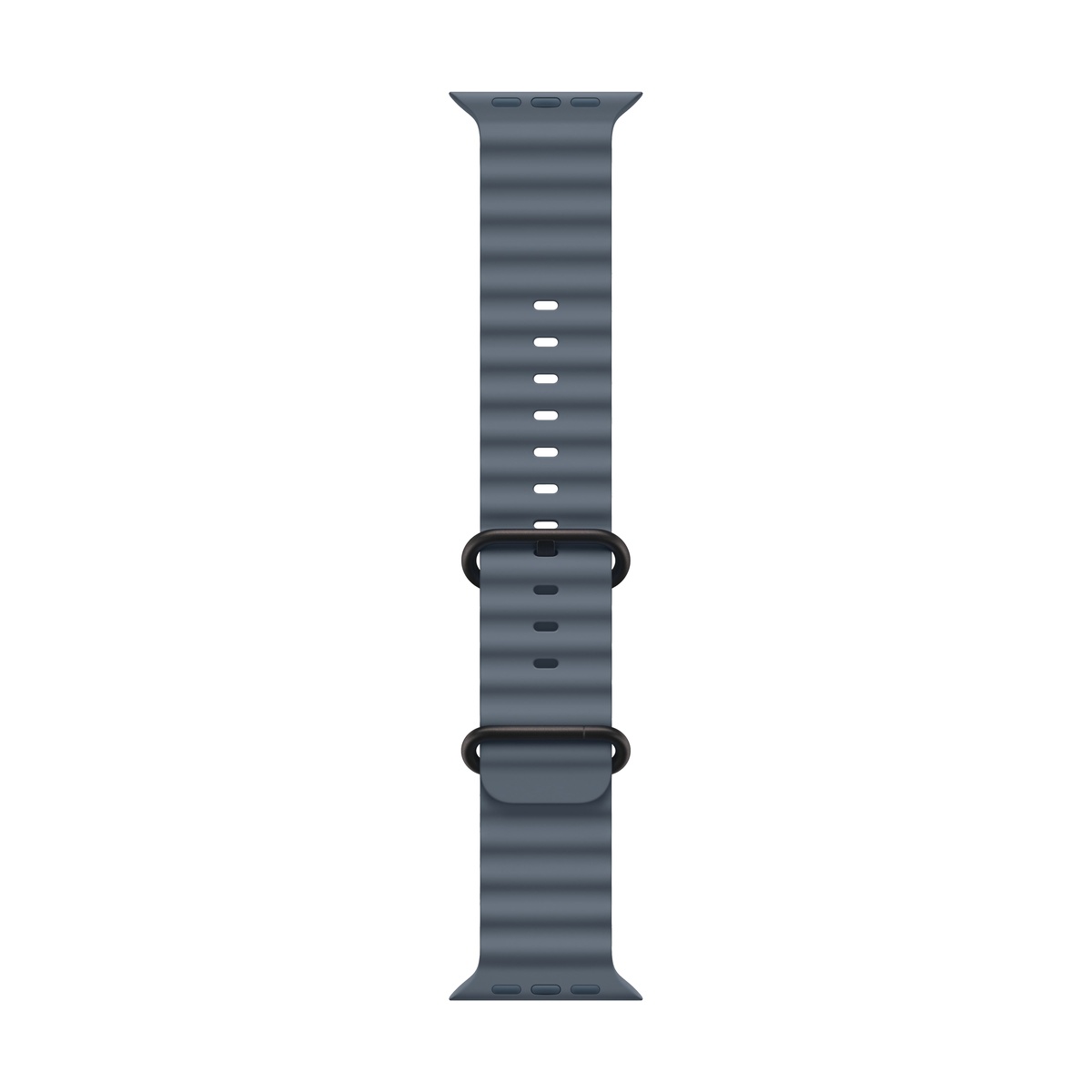 Apple Watch Ultra 3 (2025), 49 мм корпус из титана цвета «Black», ремешок Ocean Band цвета «Anchor Blue»