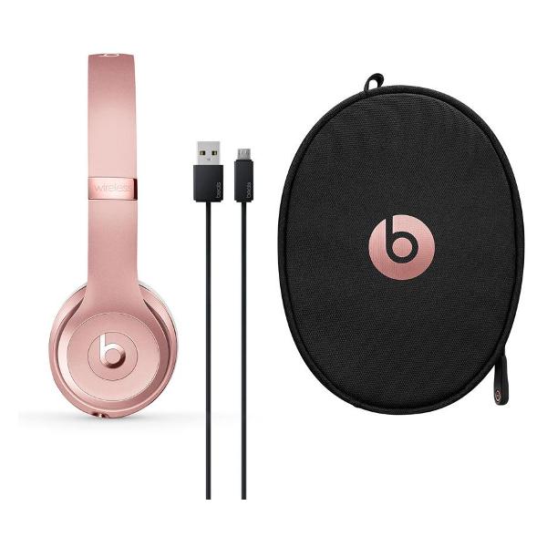 Беспроводные наушники Beats Solo 3 Pink Gold