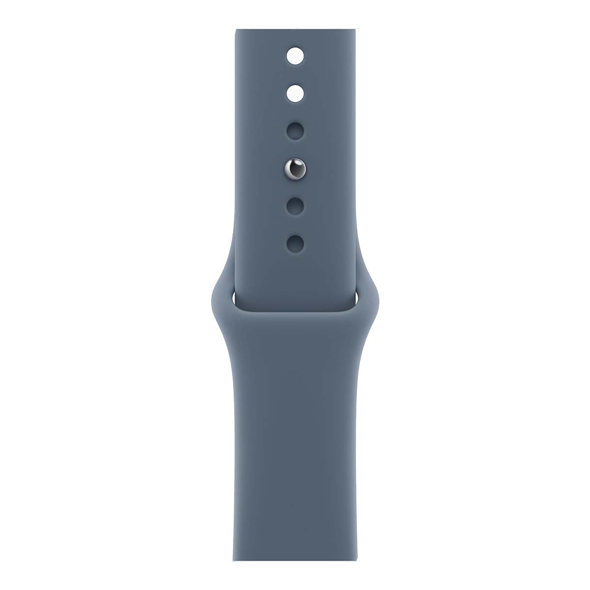 Apple Watch SE 3 (2025), 40 мм корпус из алюминия цвета «Starlight», ремешок Sport Band цвета «Anchor Blue»