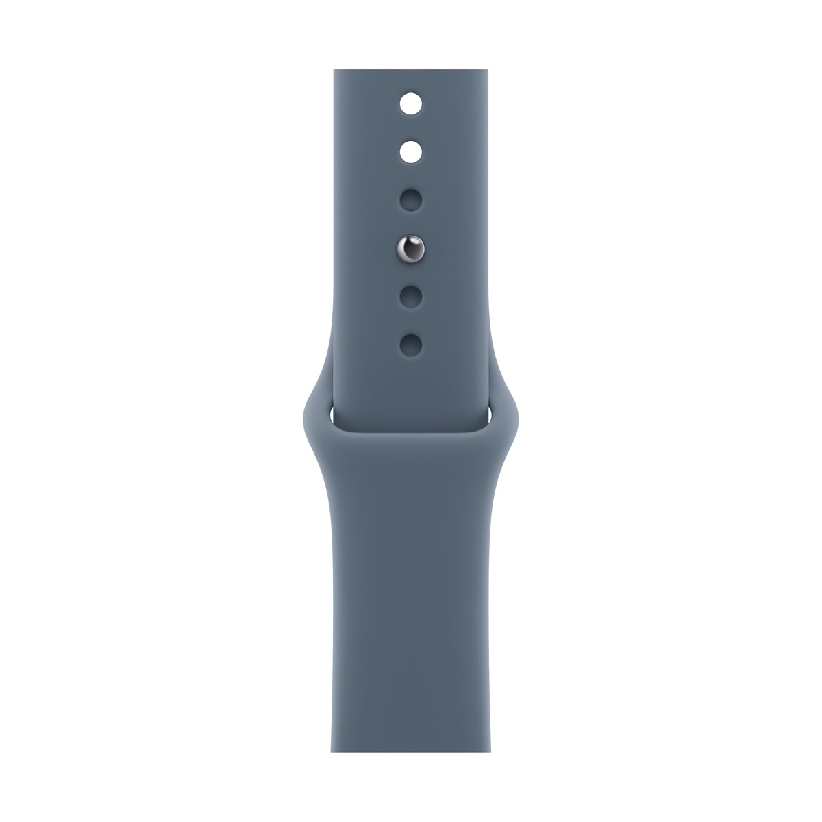 Apple Watch Series 11, 42 мм корпус из алюминия цвета «Space Gray», ремешок Sport Band цвета «Anchor Blue»