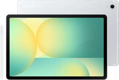 Планшет Samsung Galaxy Tab S10 FE Wi-Fi 128 ГБ серебристый + стилус